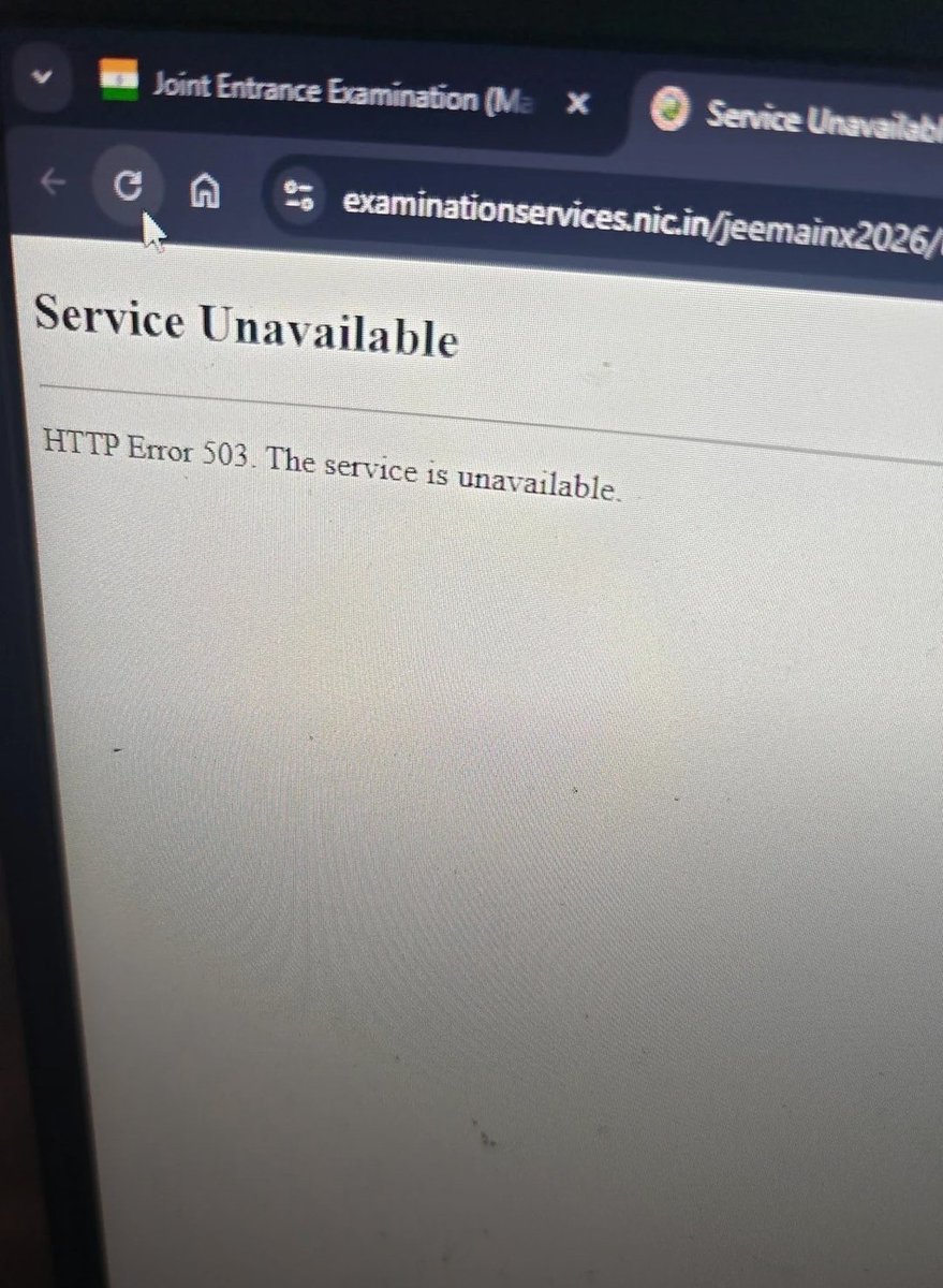 iamhumbleindian's tweet photo. @sabeer On 25th Feb,JEE registration site crashed,it was the last day and students are fighting solo on X, none of them have a blue tick or following for visibility. This is unethical NTA needs to take responsibility for its failure and reopen the portal. Pls retweet.
#ExtendRegistration https://t.co/bcKXe9dba7