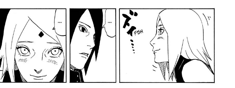dearsooyaaa's tweet photo. fan art vs canon
sasuke and sarada’s face are killing me😭 https://t.co/UXa5Iq2dg8