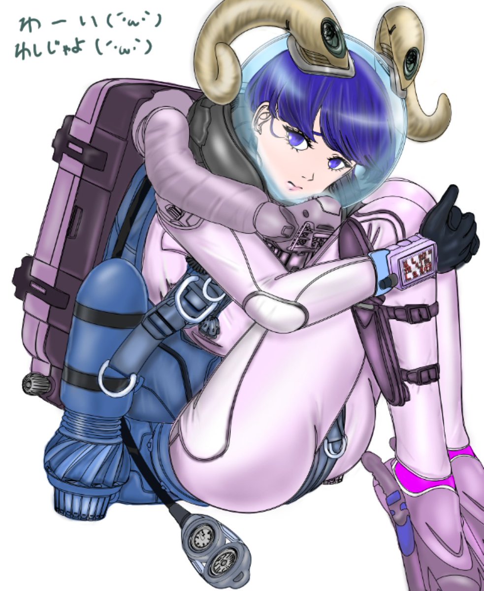 【クリスの進歩】
クリスの色塗り課題完成しました！
元の作品のイラストを見ずに創造で仕上げてもらいました
細かい部品も仕上げられていて良いですね！