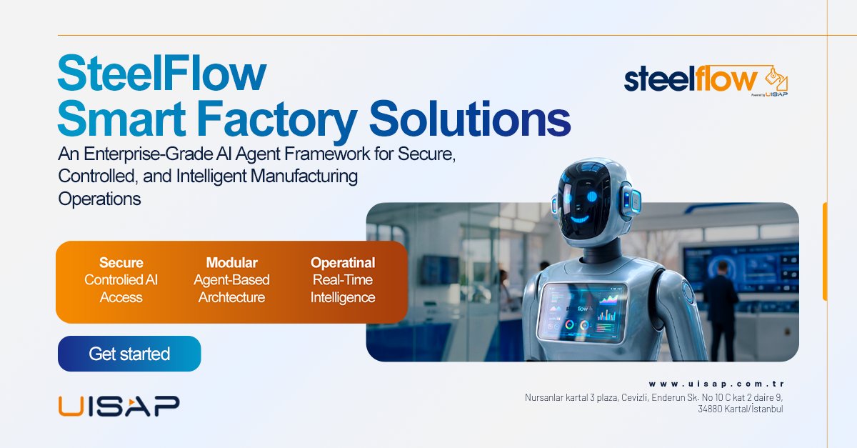 Üretim hattınızda tam kontrol ve gerçek zamanlı verimlilik mi arıyorsunuz? 🏭

Linkedin > linkedin.com/feed/update/ur…

#SmartManufacturing #IndustrialAI #FactoryAutomation #TechInnovation #UISAP