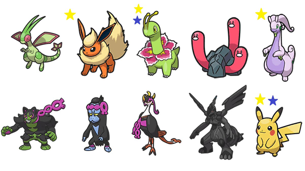 リューガのポケモンたちの日常 うちのレギュラー、ライバルなど
