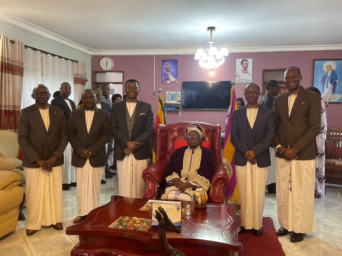 cpmayiga's tweet photo. Today, I had the honour of delivering the message of His Majesty the Kabaka to Kwar Adhola Stephen Moses Owor on the occasion of his 100th birthday.

His Majesty Kabaka Muwenda Mutebi II extended warm felicitations to His Royal Highness, the Royal Household, and the Jopadhola people, commending a century marked by purpose, dignity, and devoted service. 

He appreciated the cordial and complementary relations between Buganda Kingdom and the Adhola Cultural Institution, and emphasized the importance of unity, mutual respect, and collaboration in building a strong and prosperous Uganda.

We pray that God grants His Royal Highness continued good health and strength in service to his people and to our country.