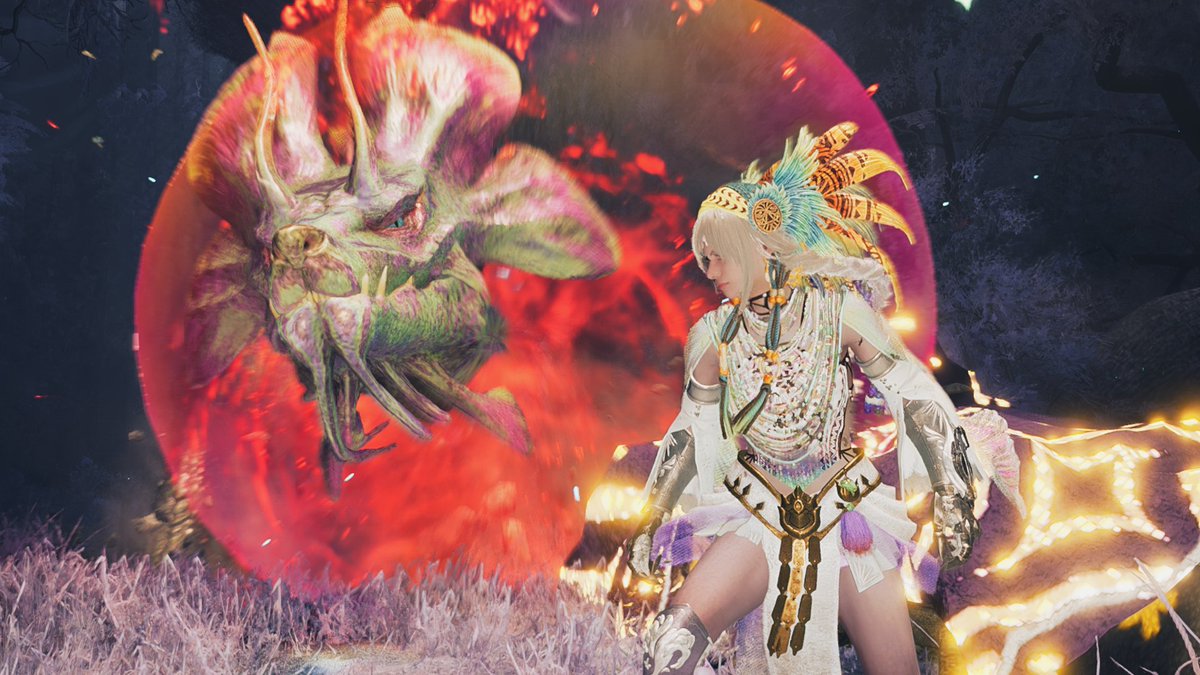 1周年おめでたい🥳まだまだ遊びまくるぞ～！
#モンハンワイルズ