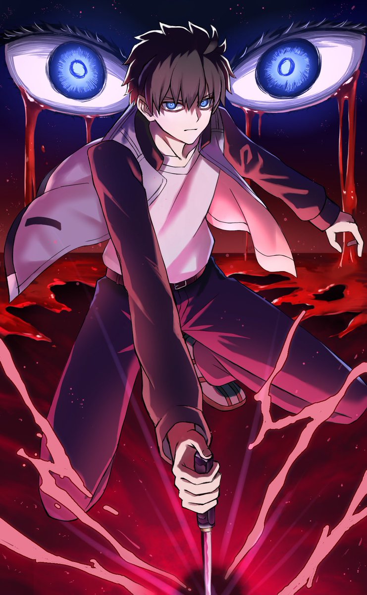 自分で言うのもなんだけど
直死の表現上手くいったなって思う
#今月描いた絵を晒そう