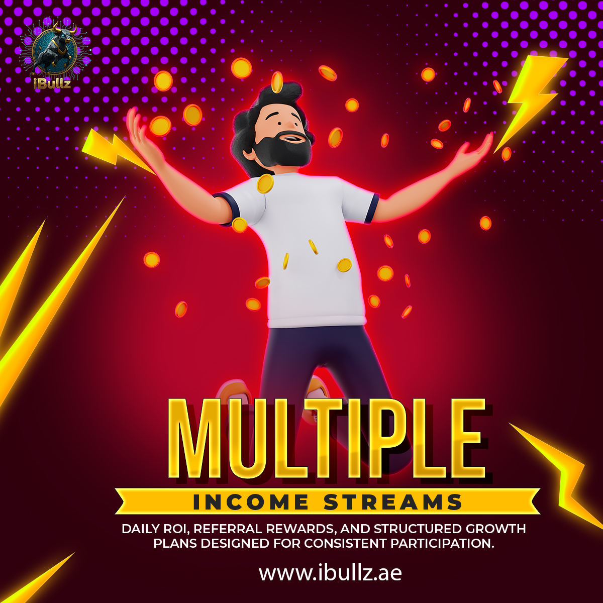 ibullz_official's tweet image. Why settle for one income stream when you can build multiple?

🌐 ibullz.ae
🚀 Join Now

#MultipleIncome #DigitalEarnings #PassiveIncome #CryptoOpportunity #Web3Platform #iBullz