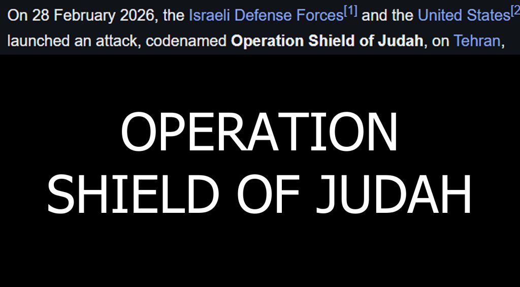 <a href="/AFpost/">AF Post</a> I love how Americans gave it some cringe Reddit name like “operation epic fury” and Isreal just flat out names it operation goyim meat shield