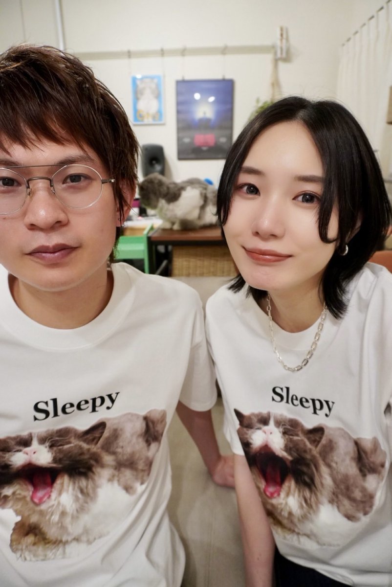 グリちゃんのTシャツ可愛い！ ご夫妻も可愛い😍