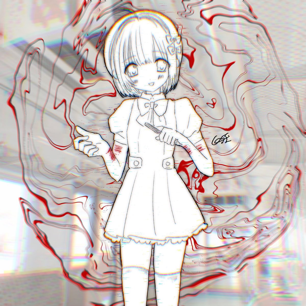 ₊⁺♡₊⁺ ᕀ𓂋᜔˖ ˚₊‧꒰ა𛰙᭜᭜໒꒱ ‧₊꙳ #オリジナルキャラ