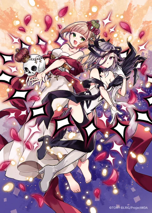 2026年1月～4月シーズンのWIXOSS「SPS」にて【羅植姫 フラスタ】、2月1日～のWIXOSS PARTY「WIXOSS PARTY コングラパック 2026 SPRING」にて【コードパレス カンポサ】描かせていただきました!よろしくお願いしますっ #WIXOSS