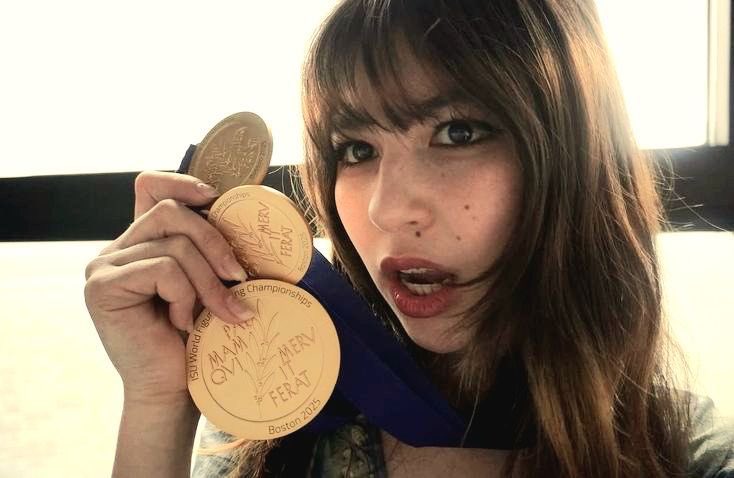 Alysa Liu attends the protest of UCLA students for Palestine 🇵🇸. Based Queen.