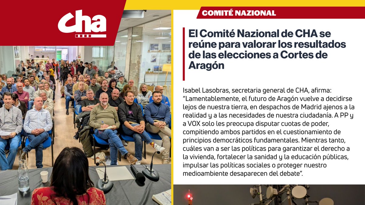 Chunta Aragonesista tweet media