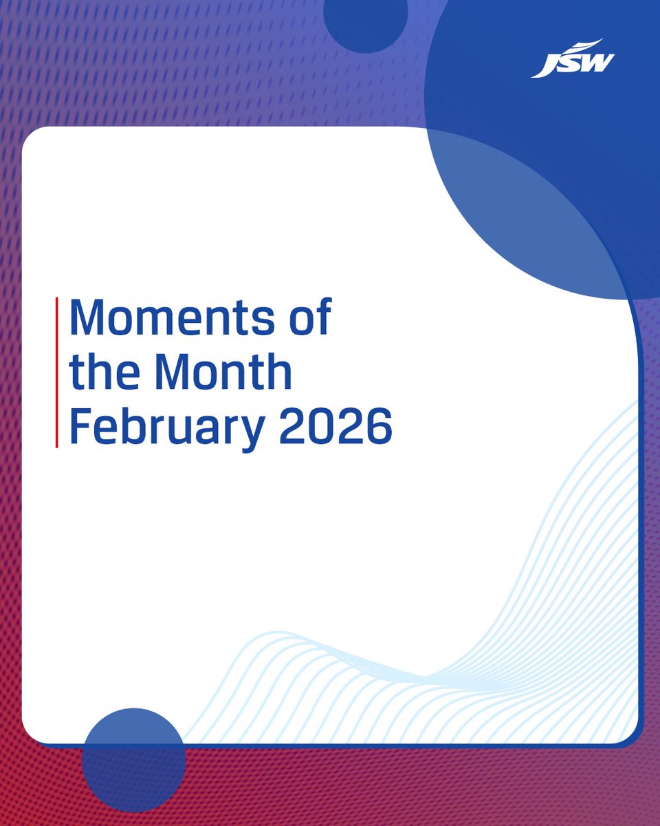 JSW Group tweet media