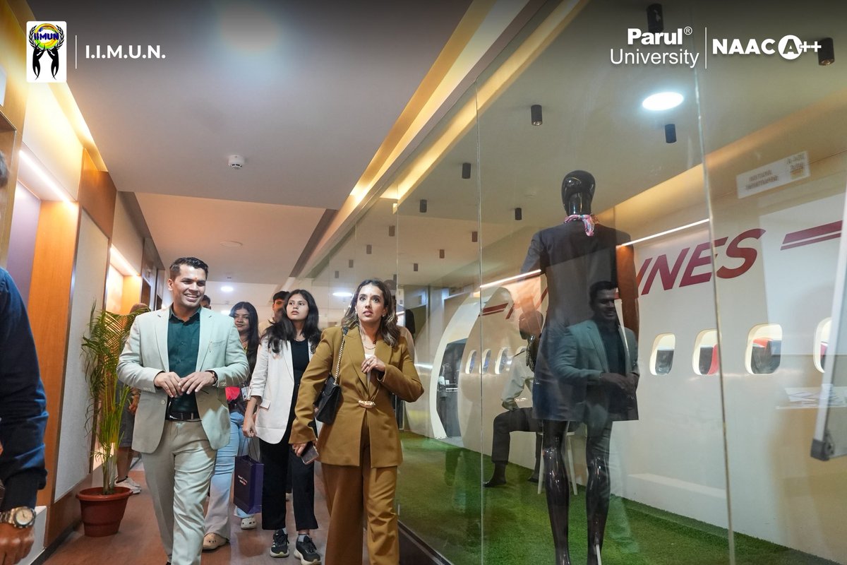 Parul University tweet media