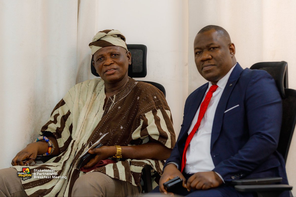 hypemyregiongh's tweet photo. Grateful to the corporate leaders, institutions, and partners who joined the Hype My Region Stakeholder &amp; Partnership Engagement. Together, we’re advancing youth enterprise, regional activation, and inclusive economic growth across Ghana. 

#HypeMyRegion #HMR2026 #Partnership https://t.co/IbS1cIfJQ8