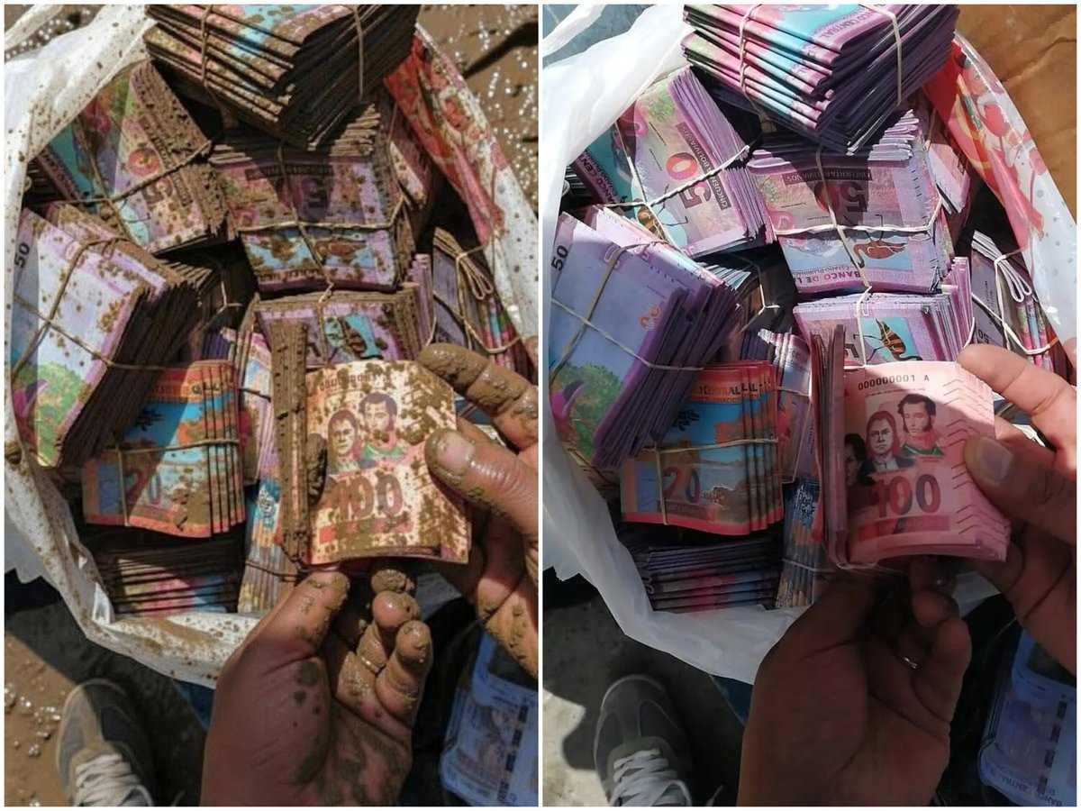 Landi75347Mauro's tweet photo. La foto de fajos de billetes con liga y barro NO es del accidente del Hércules del día de ayer. Es un montaje.

Ayer, tras el accidente del avión Hércules que transportaba dinero del Banco Central de Bolivia, comenzó a circular una imagen de fajos de billetes con liga, llenos de barro, intentando instalar la narrativa de que “no eran billetes oficiales” porque no tenían el sello de seguridad correspondiente.

Esa foto es real, pero NO es de ayer.
Fue manipulada con IA para hacerla pasar como actual.

La imagen original data de 2019, cuando la Intendencia decomisó más de 3.000 fajos de billetes de Alasitas en Villa Dolores y la Av. La Paz. Eran billetes impresos en tamaño real (bolivianos y dólares), algo prohibido por ley para evitar estafas.

Y qué casualidad…
La imagen fue difundida por DTV, Radio Kawsachun Coca y Edman Lara, intentando instalar sospechas y confusión en medio de una tragedia.

Mientras se debe realizar una investigación seria y técnica para determinar las verdaderas causas del accidente, algunos ya están fabricando relatos.

Lo responsable es exigir:

Una investigación transparente e independiente.

-Información oficial clara y oportuna.

-Sanciones contra quienes difunden material manipulado para desinformar.

No se puede permitir que una tragedia sea utilizada para montar un show político y tratar de recuperar protagonismo como lo hace Lara.

La verdad no se construye con IA ni con montaje.
Se construye con hechos.