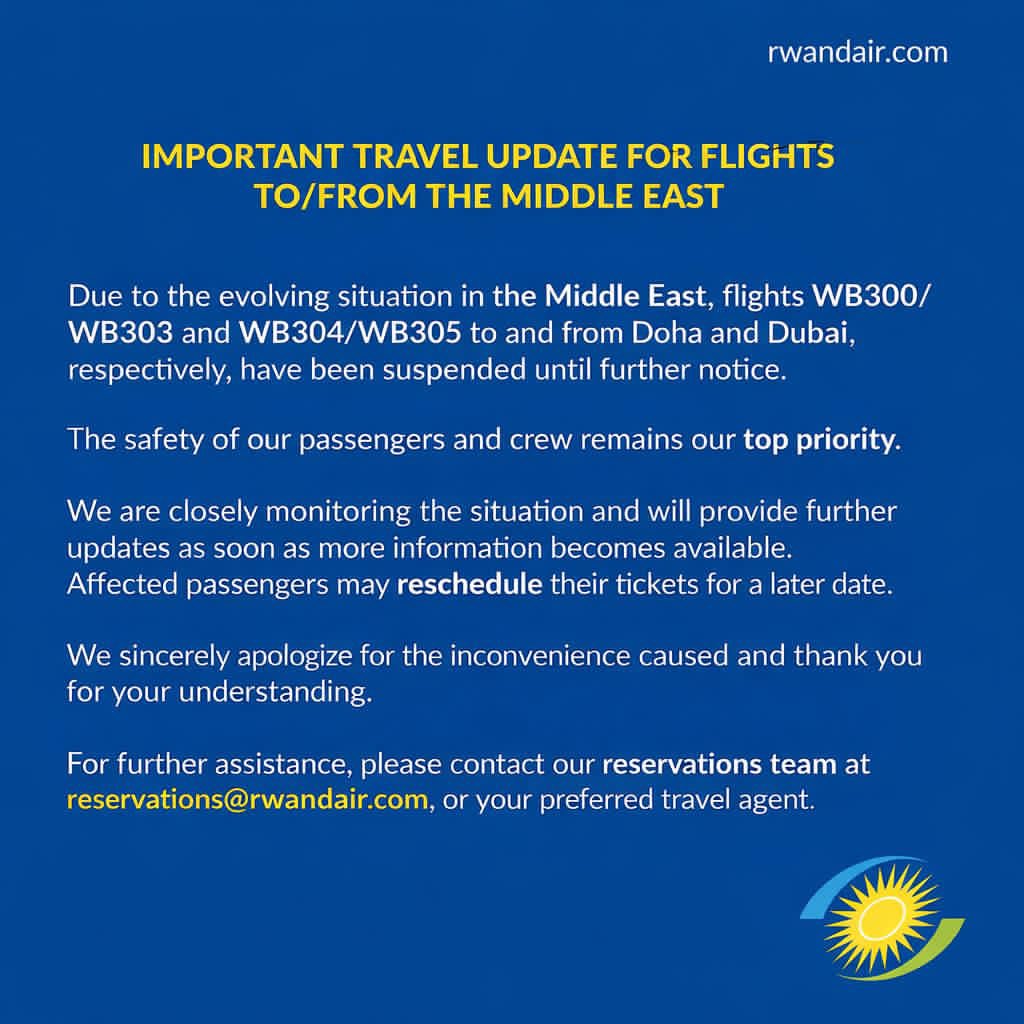 RwandAir tweet media