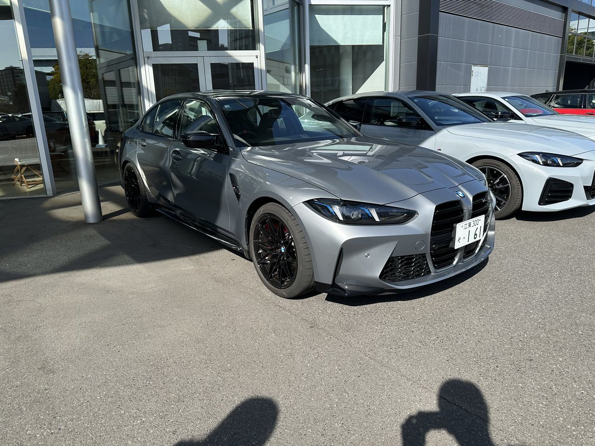 nomosujp's tweet photo. BMWのM3めちゃめちゃ良きでした！
次の車の最有力候補かも！ https://t.co/SzjOq8rRqc