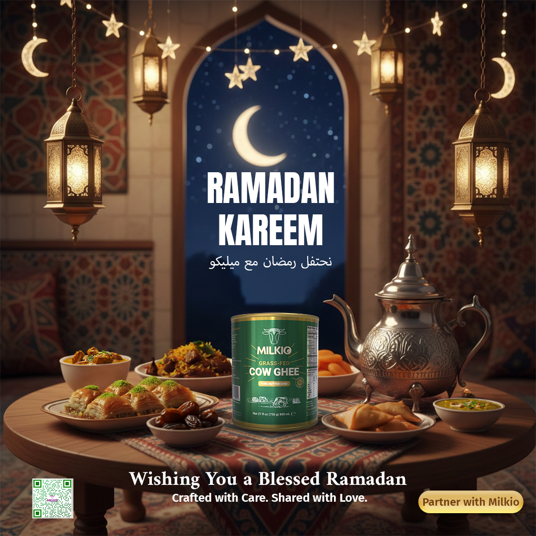 MilkioFoods's tweet photo. Celebrate Ramadan by sharing blessings and flavors with Milkio Foods 🌙✨
🌟 Excited to build meaningful partnership opportunities with Milkio Foods..
📦 Partner with Milkio — where profitability meets performance.
DM us or visit 👉https://t.co/x6MMb1XMND
📧 contact@milkio.co.nz
#RamadanSpecial #GheeLovers #HalalFood #Milkio #goatghee #grassfedghee #privatelabel #supplier #distributor #ghee #milkio #ButterSupplierNZ #PureButterNZ #PremiumButter #PrivateLabelButter #ButterContractManufacturing #MilkioFoods #DairyIngredients #FoodDistributors #SaudiFoodMarket #BakerySuppliers #HalalButter #NewZealandButter
