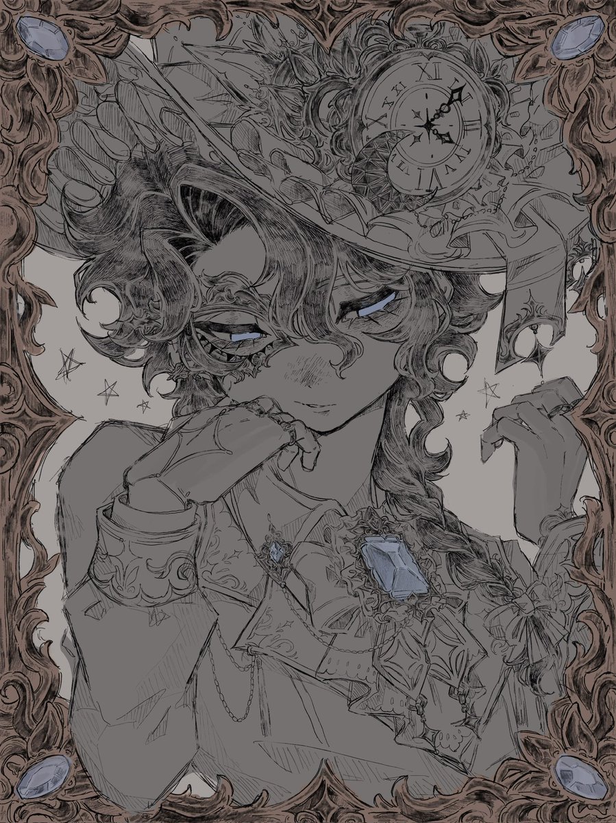 #今月描いた絵を晒そう 
お気に入りはこれ