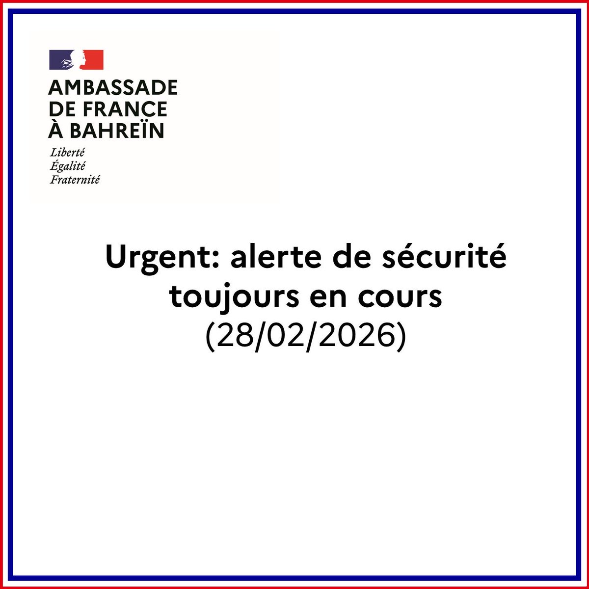 La France au Royaume de Bahreïn 🇫🇷 🇧🇭 tweet media