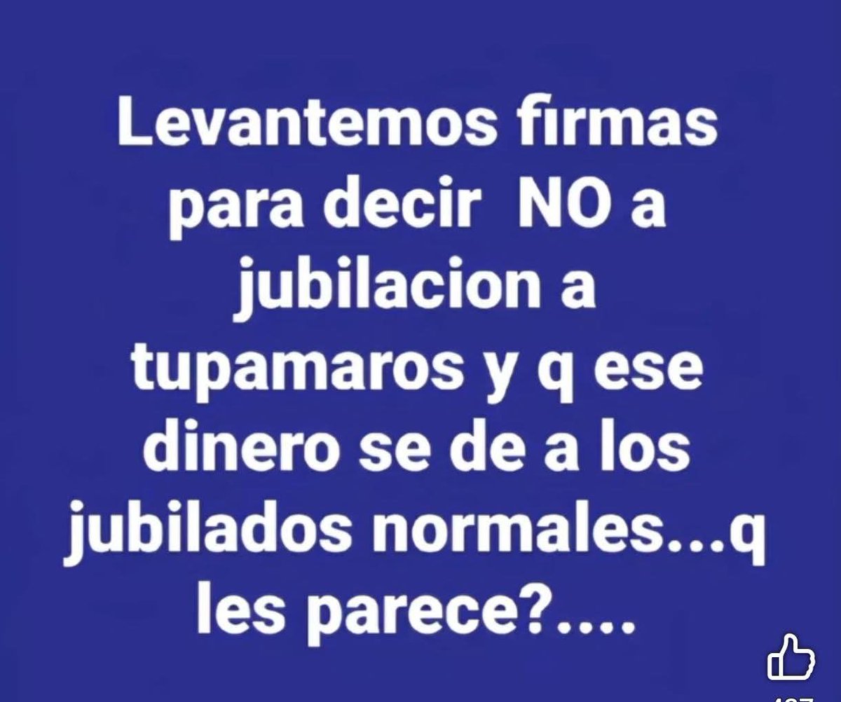 No a jubilaciónes para criminales, terroristas y delincuentes.
Ex tupas, terroristas y sediciosos sin haber trabajado en sus miserables vidas cobran jubilaciónes inmorales que superan x 4 lo que cobran miles de uruguayos que se rompieron el lomo toda la vida y aportaron para el