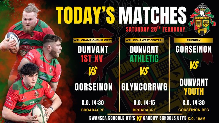 Dunvant Rugby Club tweet media