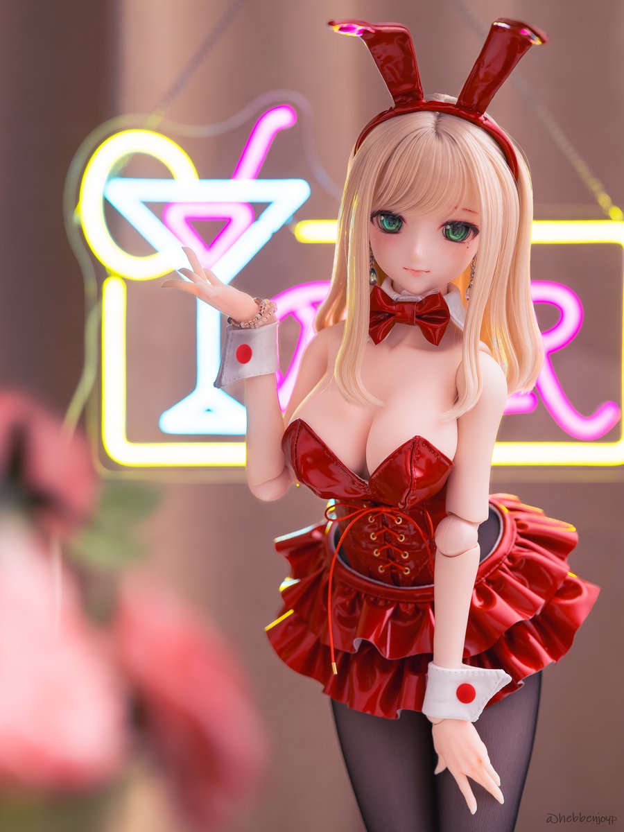 バニーガール・Barへようこそ♪🐰 🍸
#エルドールコフレ #御伽重娘