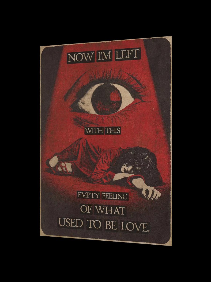 RottingShop's tweet photo. Used To Be Love - Poster  

👉 Available now. Link in bio! 👈 https://t.co/Z1Wb4VdsL1