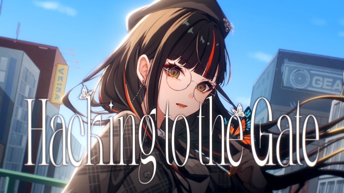 お知らせ】 ぶいすぽっ！所属 蝶屋はなびさんの 「Hacking to the gate