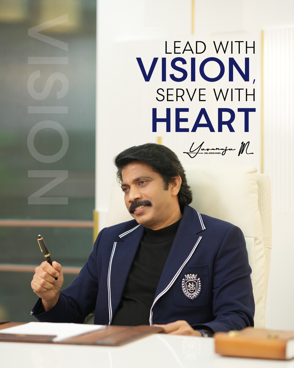 YuvarajuOffl's tweet image. Great leaders don’t just create wealth, they create impact. With foresight in strategy and humility in action, he transforms ambition into achievement.

#Yuvaraju #MyronHomes #InspirationalLeader #BusinessWithPurpose #GrowthVision