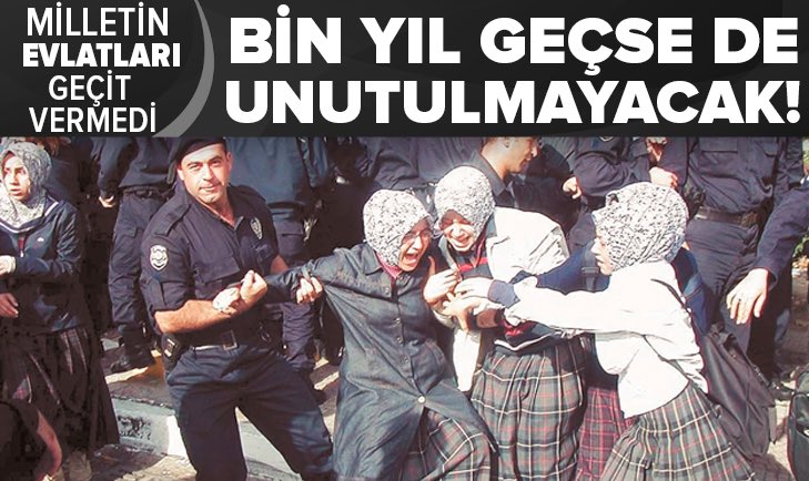 Okulda birinci oldunuz, törende yaka paça dışarı attılar sizi.

Derece yaptınız, sahneye atlayıp plaketinizi elinizden aldılar.

Binbir emekle iyi bir üniversite kazandınız, kapıdan içeri bile sokmadılar...

Ne düşünürdünüz?

Bugün "olamaz" dediğin şeyler yaşanmıştı #28Şubat’ta.