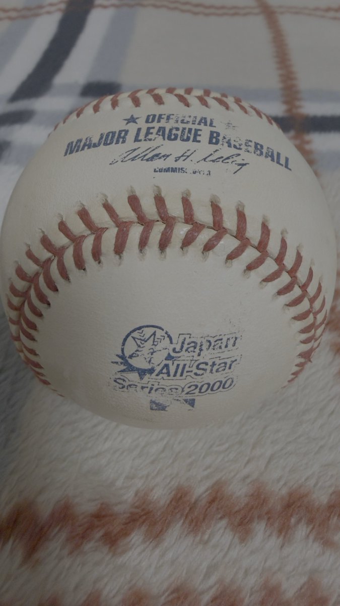 2000年に行われた日米野球⚾️ サインはありませんが ランディ
