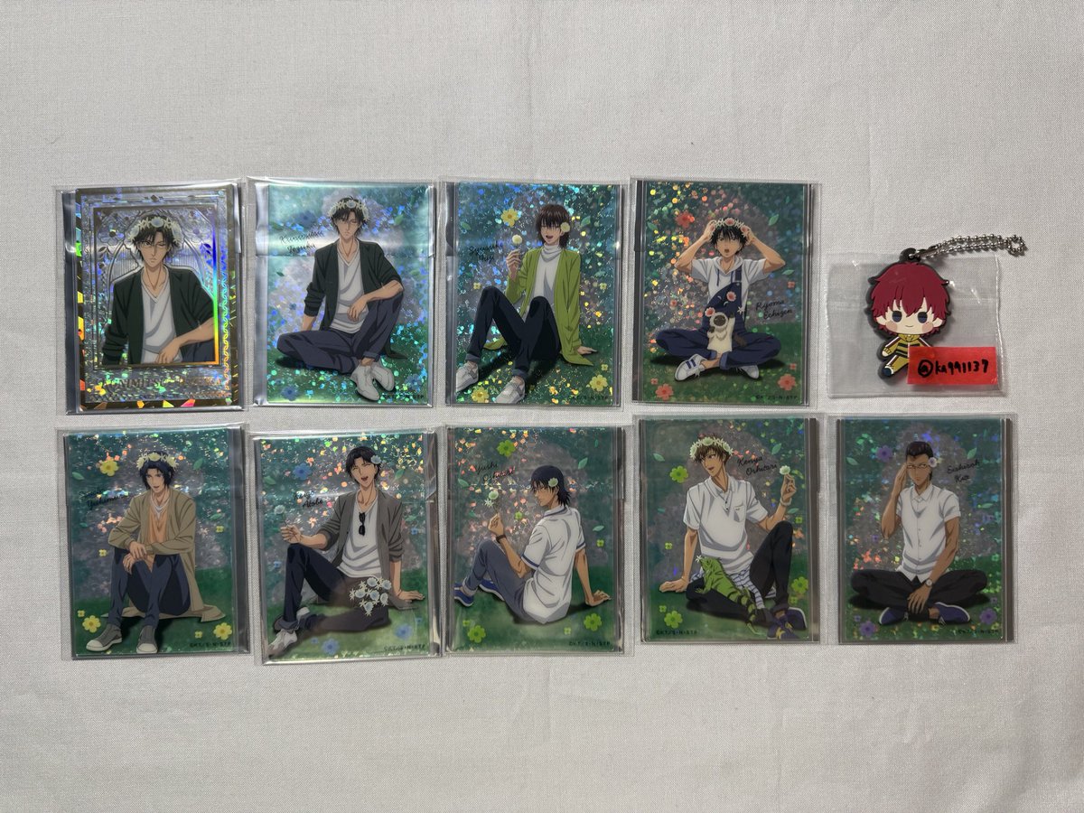 テニスの王子様 テニプリ トレーディングカード リョーマ 不二 手塚 跡部 幸村 テニスの王子様 テニプリ 越前 手塚 跡部 幸村 下敷き 下敷 当時物