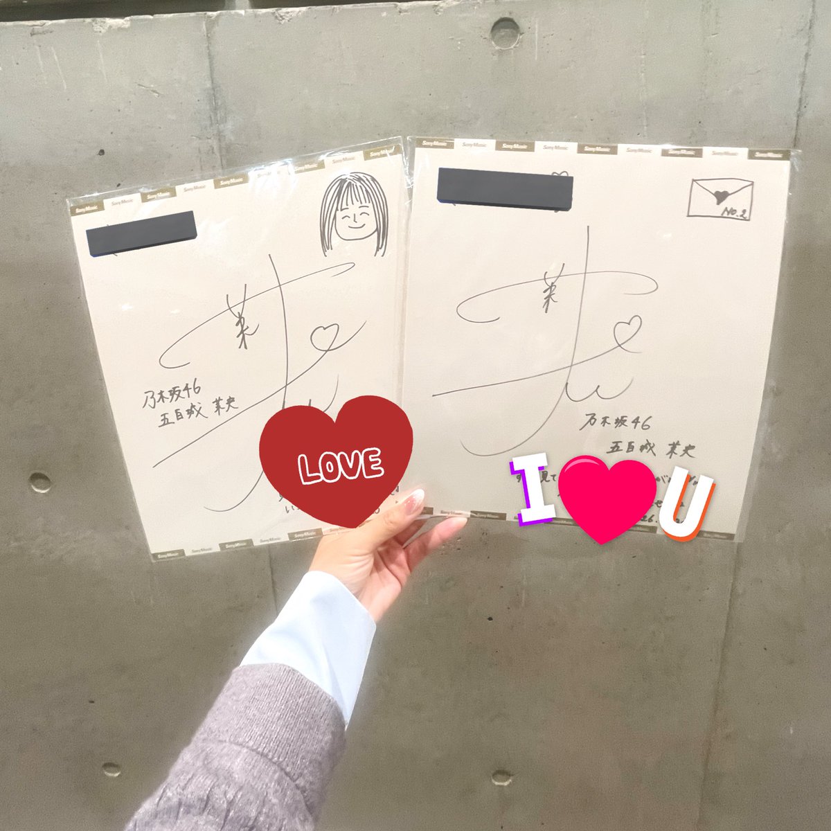 ネーブルオレンジ以来のサイン会💓リアルは初めてだったけど本当に幸せ