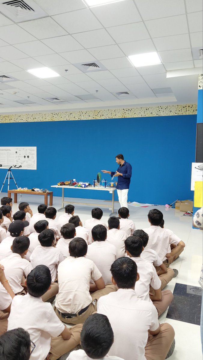 Jaypal_Jadav_11's tweet photo. Today's #NationalScienceDay Celebrated @RSCBhavnagar showcased incredible student #projects that #solve real-world problems. Through these #handsonactivities, we're witnessing the birth of India’s next great #innovators
#ScienceDay2026 https://t.co/aDsxmqqj8M
