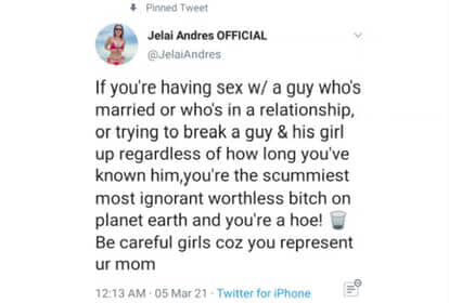 maddyb3tch's tweet photo. you don’t get to destroy a home then play the “I’ve grown” card. Accountability should come first before redemption 💁‍♀️💁‍♀️💁‍♀️

Oooppppsss 🍵 https://t.co/SqQYTalXju
