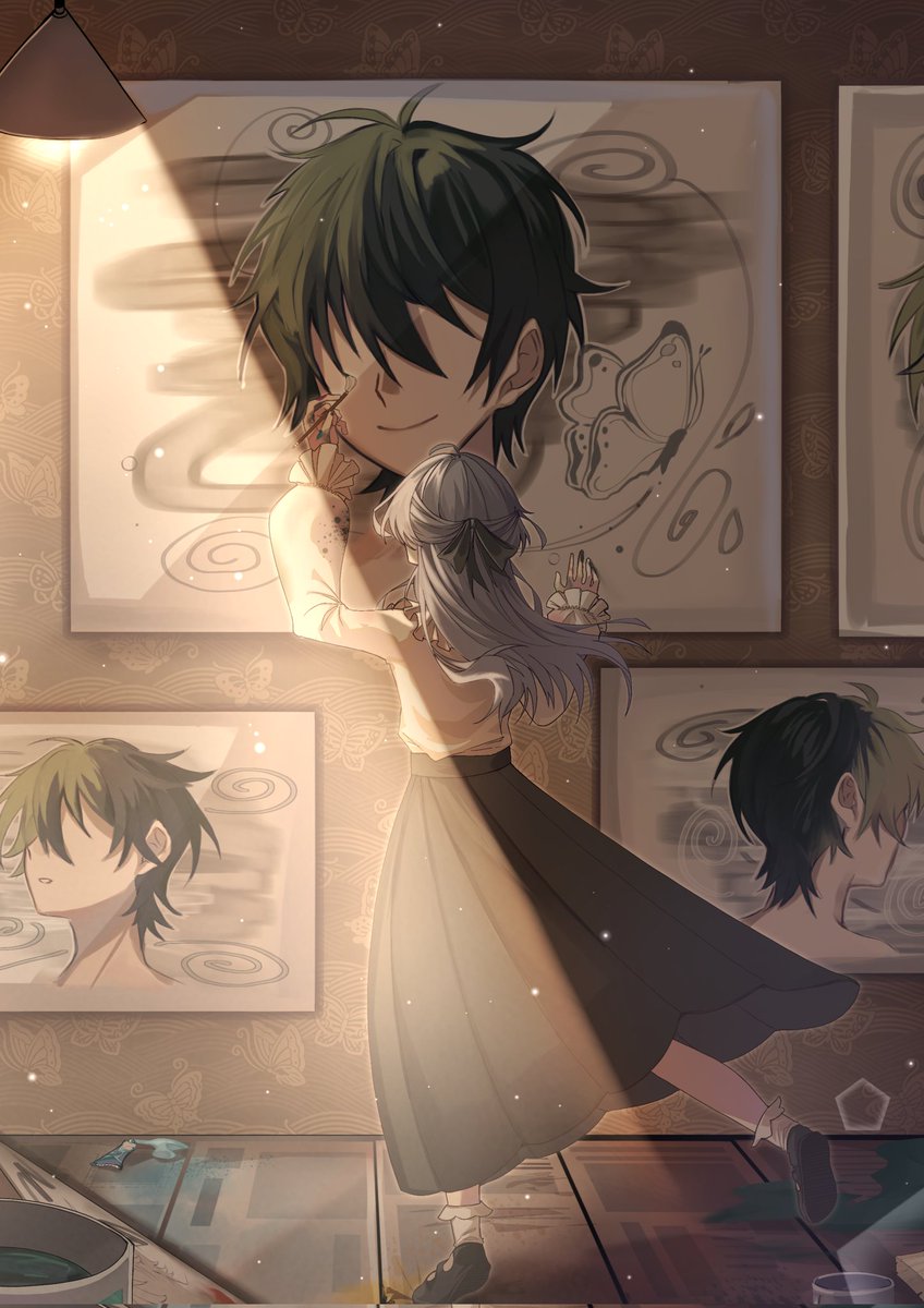 ; 「君がここにいるみたいに描く。君に届く、その唯一の方法。」

— Next to You Collaboration #NextToYou25
© Lyraasann