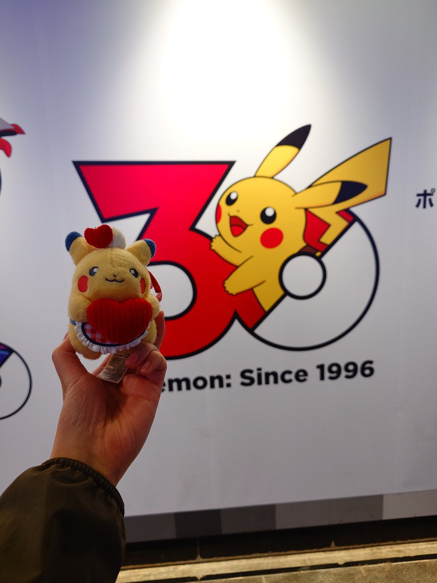 ピカチュウ❤️❤️❤️❤️
ポケモン30周年おめでとう⚡️