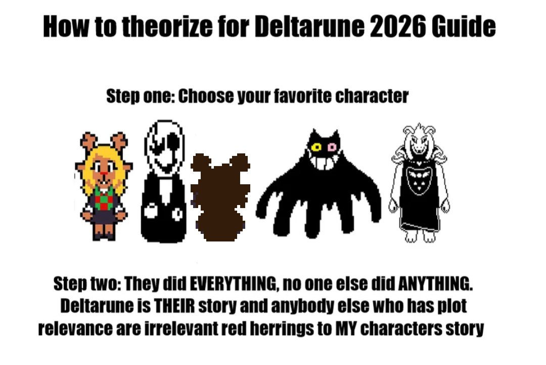 DELTARUNE POSTING tweet media