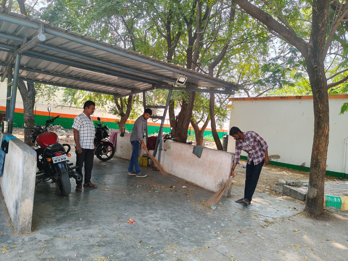 As a part of #SwachhtaPakhwada(Special Cleanliness Drive) 2026, the Parking Area, Records Room, Water tank, Water Cooler Dispensers cleaning was done on 23.02.2026 by DO Raichur employees.<a href="/FCI_DoRaichur/">FCI DO RAICHUR</a> <a href="/FciKarnataka/">FCI_Karnataka</a> <a href="/fcisouthzone_pr/">FCI ZO South</a> <a href="/FCI_India/">Food Corporation of India</a> <a href="/fooddeptgoi/">Department of Food & Public Distribution</a>