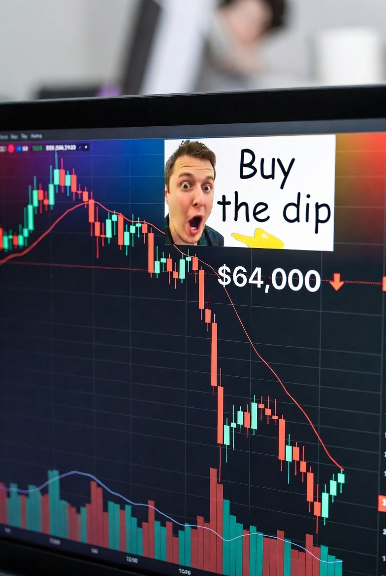 BTC just dipped to about $64,000.  

Down 3% today!

Dips happen... but they can be good chances to buy if you hold long.

What about you? 

Holding or waiting? 

Reply below! 

#BTC #CryptoTrading #Bitcoin