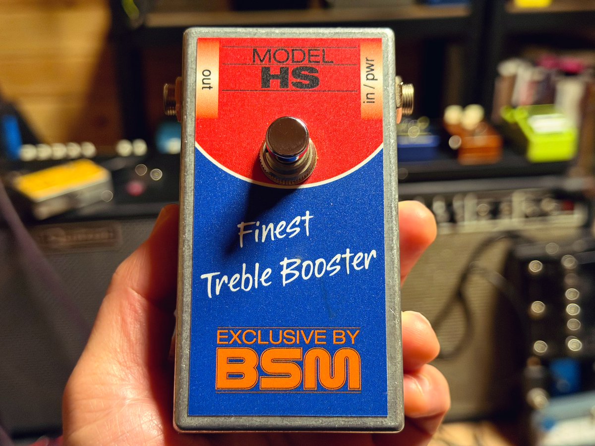 BSM Treble Booster】 トレブルブースターの名機 3機種 弾き比べ
