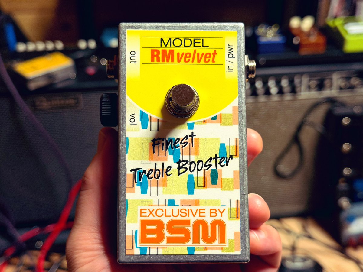 BSM Treble Booster】 トレブルブースターの名機 3機種 弾き比べ