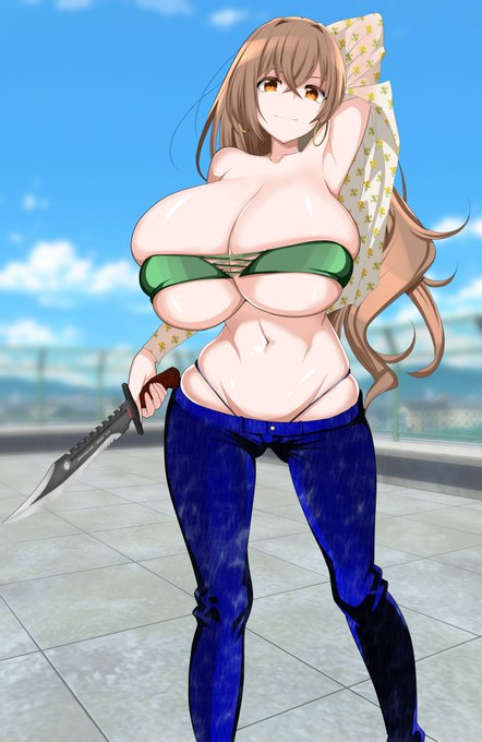 ご依頼作品を納品しましたので公開します💛
#Skeb

大きすぎるおっぱいの自己管理はしっかりしていただかないとね💗
揺れるおっぱい、大好物(*'ω`*)✨ 