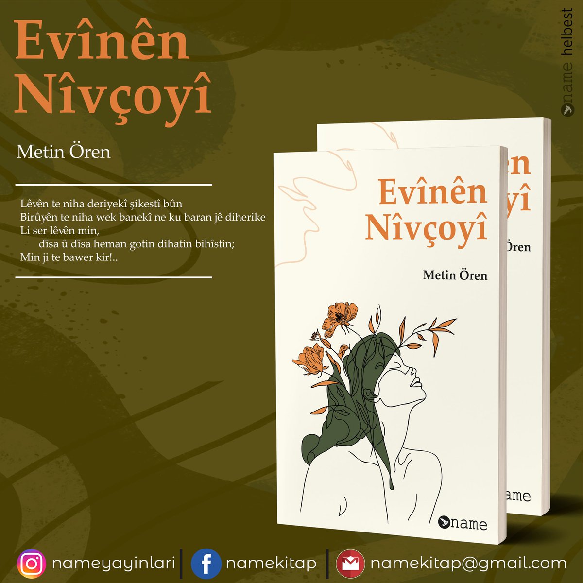 name_kitap's tweet photo. Derket…. Çıktı 

Yeni kitabınız çıktı 

https://t.co/QpJt2vs4iQ @pirtukakurdi web sitesinde temin edebilirsiniz… https://t.co/sqIrwdMcbs