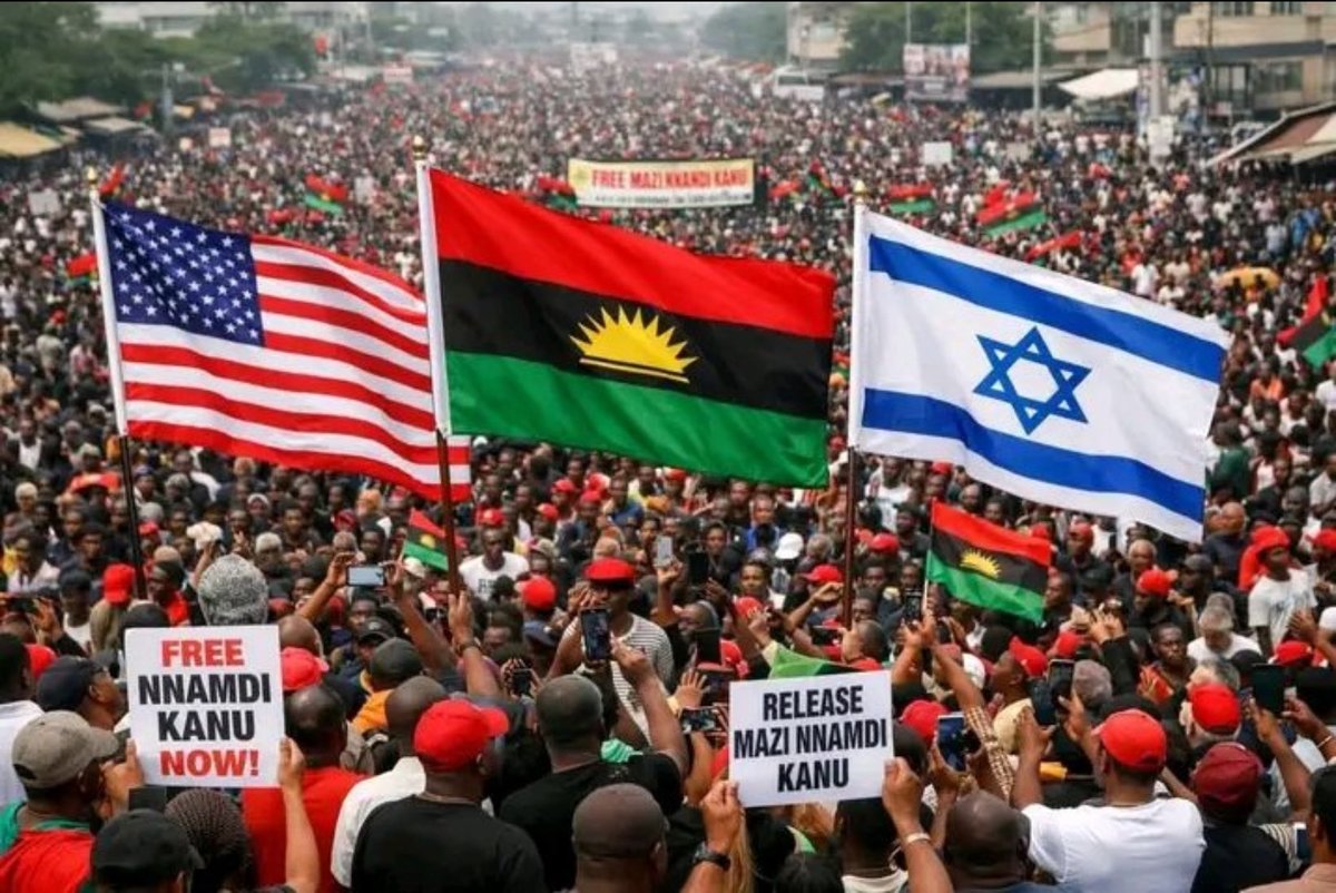<a href="/Arewa_Source/">Arewa Source</a> Hey, listen. Because Muslims are cowards, that is why all of you are using the general name ‘Nigeria’ to stand with terrorist Iran. Now let me teach you how to say it like a man who has confidence: Igbos, in general,will always stand with Israel and the United States of America🔒