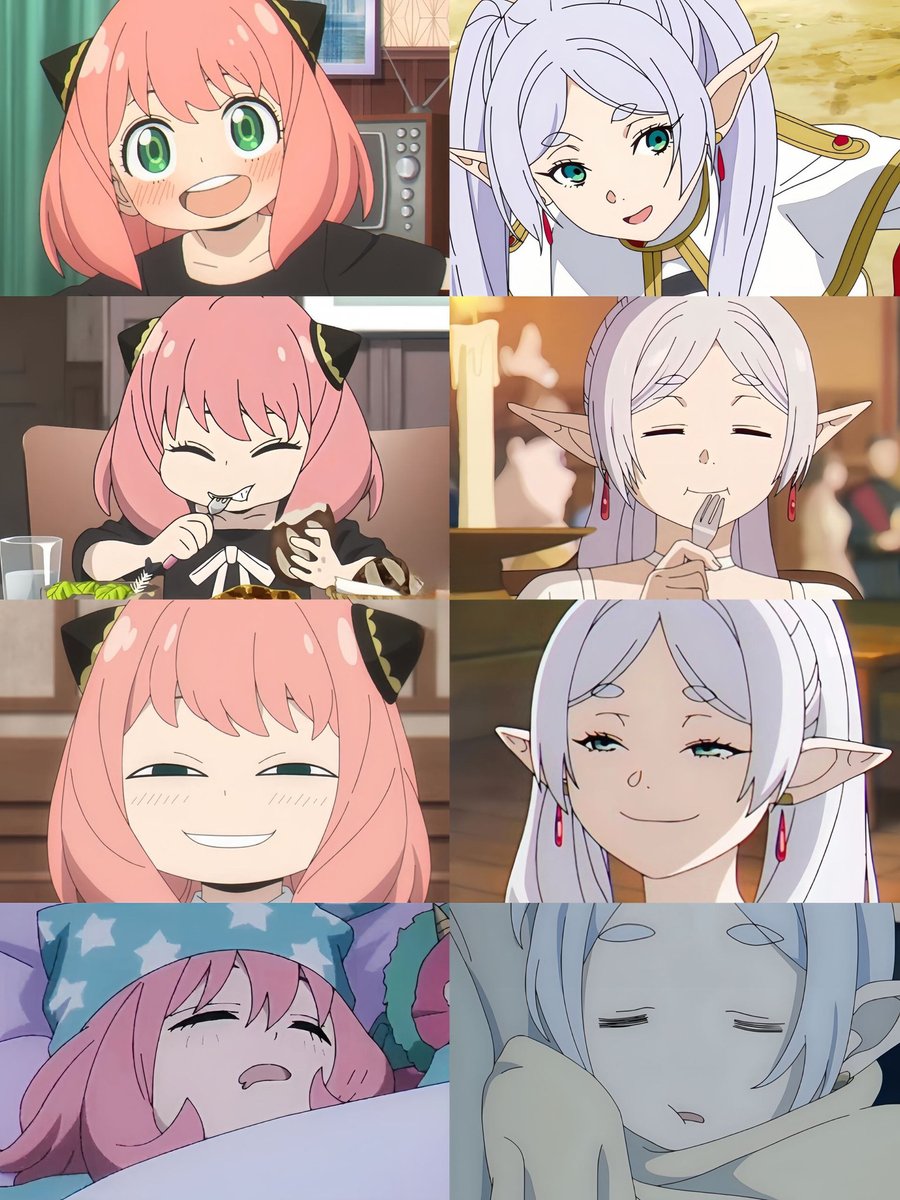 アーニャとフリーレンの比較