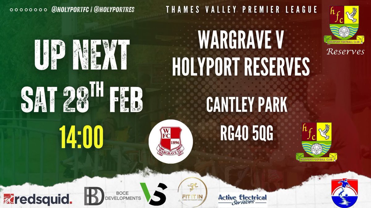 Holyport Reserves tweet media