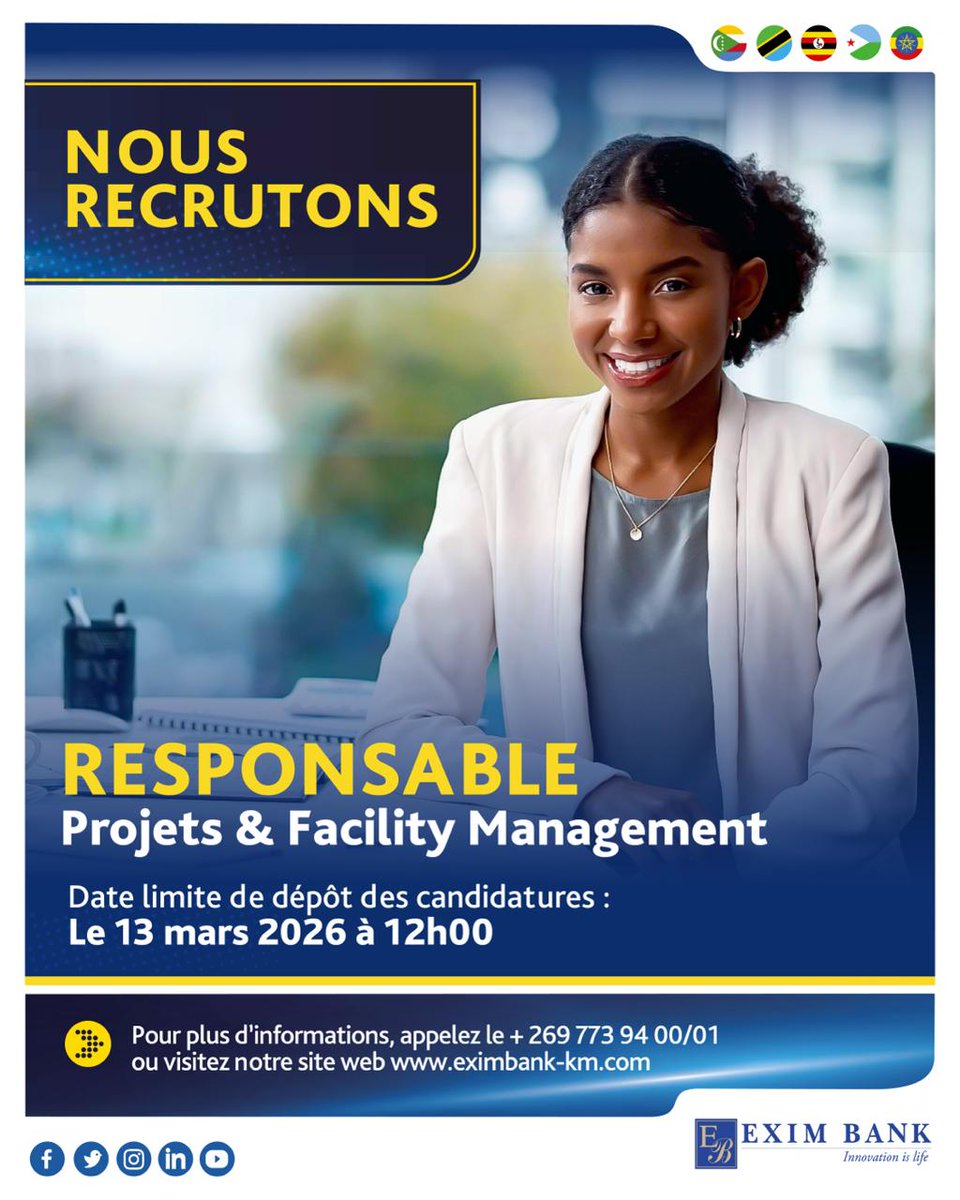 EXIM BANK Comores tweet media