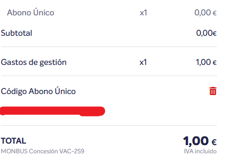 Da igual que teñas o abono unico, Monbus SEMPRE vai cobrar